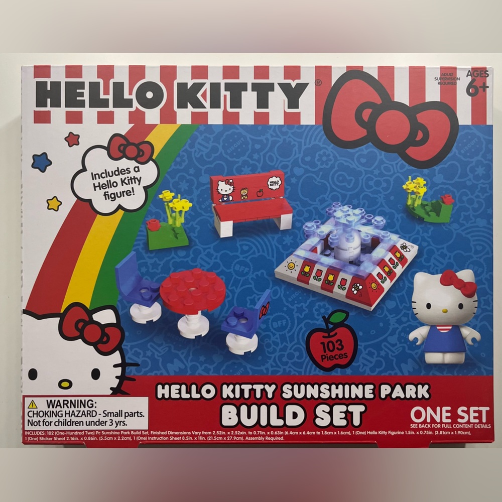 Hello kitty happy home build set